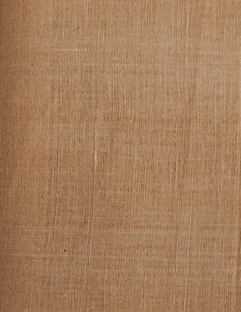 DUSKY ORANGE - HANDLOOM COTTON KHADI FABRIC