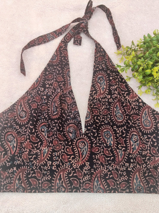 Knotting Black Ajrakh