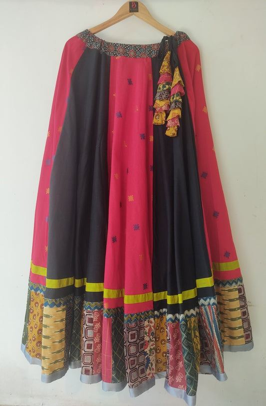 E-HALO COLLECTION MULTI COLOUR SKIRT