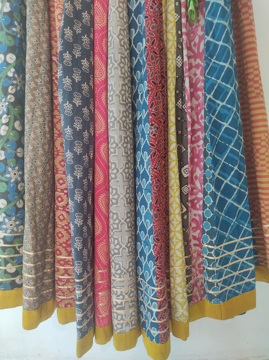 E-HALO COLLECTION MULTI COLOUR SKIRT