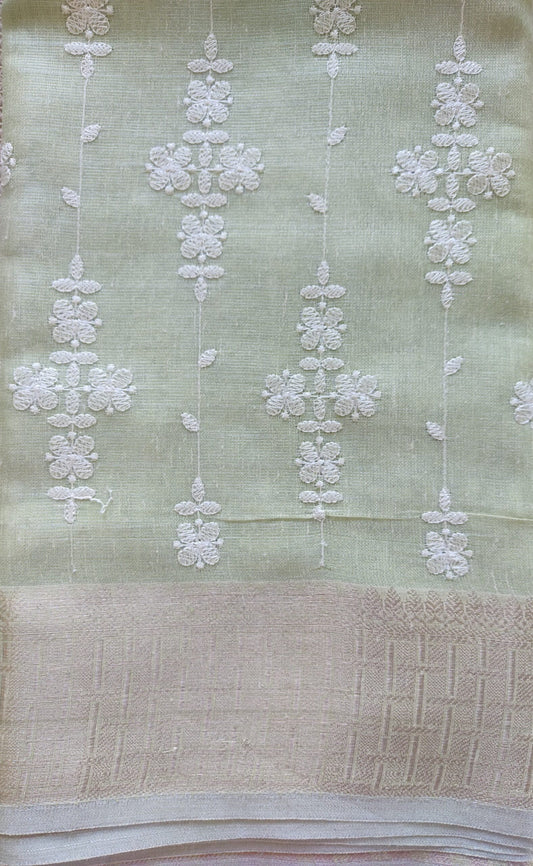 KOMAL PHOOL HANDWOVEN KOTA ZARI SAREE