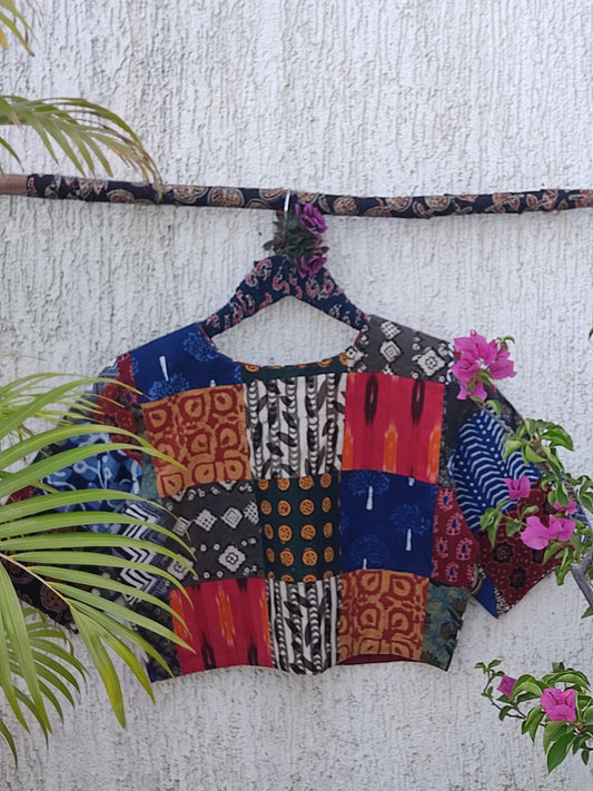 AJRAKH PATCHWORK BLOUSE 12