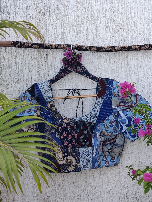 AJRAKH PATCHWORK BLOUSE 10
