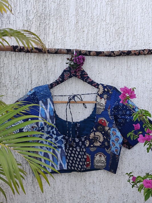 AJRAKH PATCHWORK BLOUSE 10