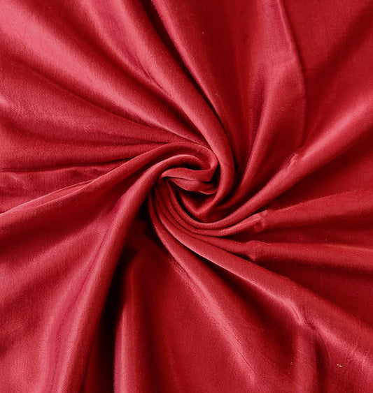 MAROON MASHRU SILK PLAIN 1