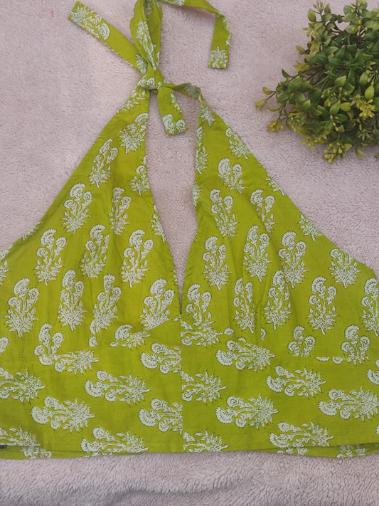 Knotting Lime Green Flower