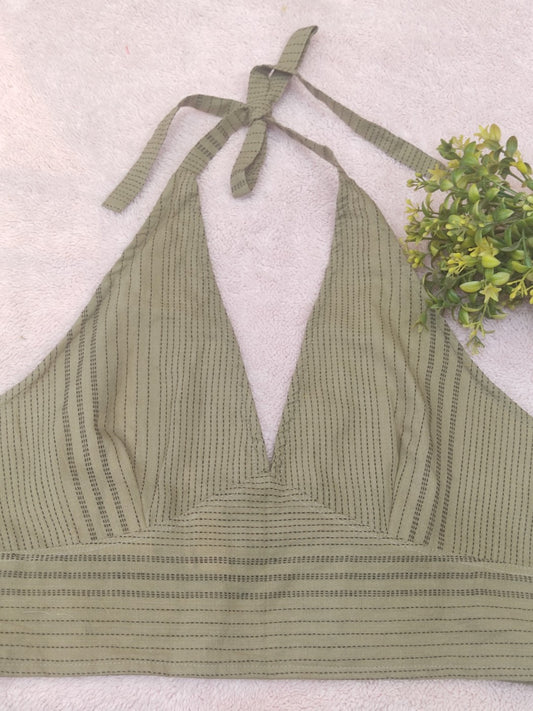 Knotting Sage Green Kantha