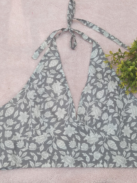 Knotting Grey Sanganeri Jaal