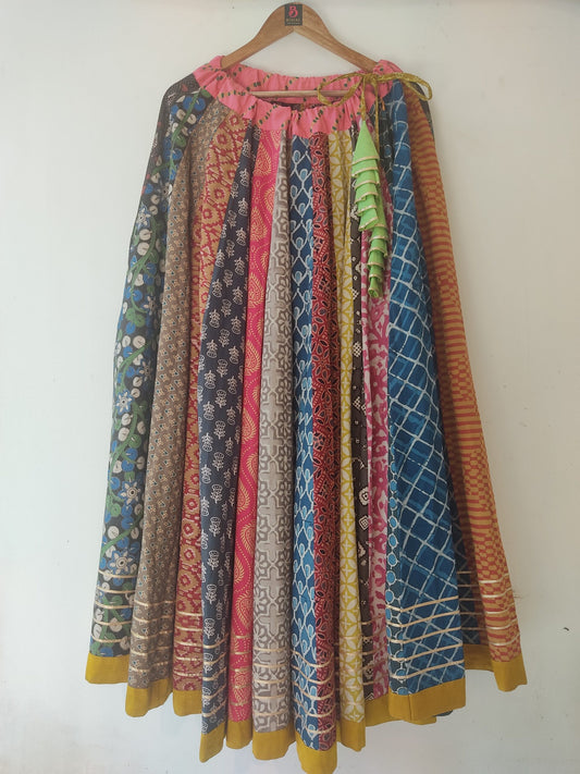 E-HALO COLLECTION MULTI COLOUR SKIRT