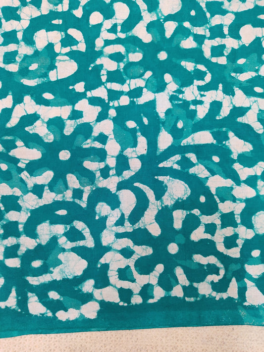 RAMA GREEN BATIK COTTON FABRIC
