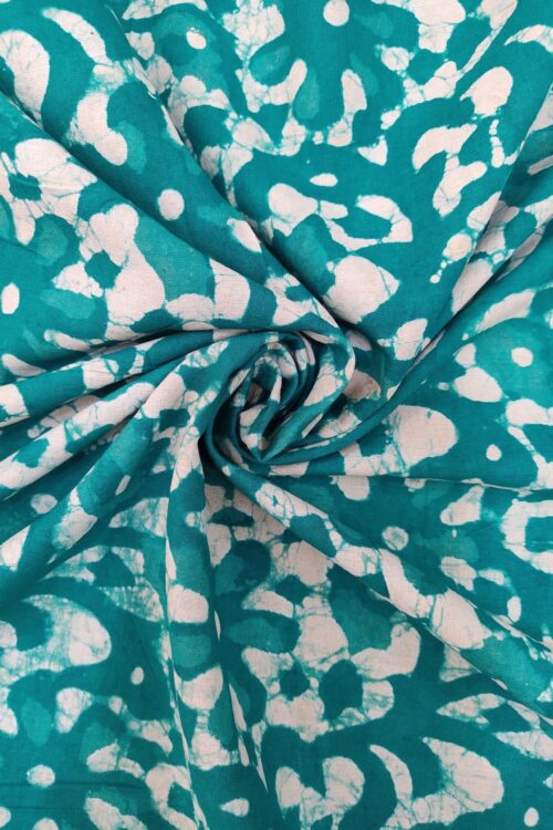 RAMA GREEN BATIK COTTON FABRIC