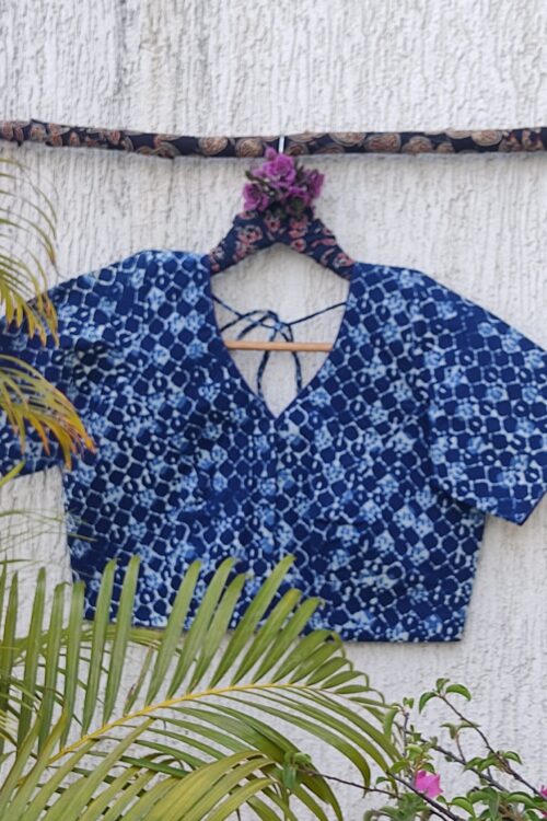 INDIGO DABU READMADE BLOUSE