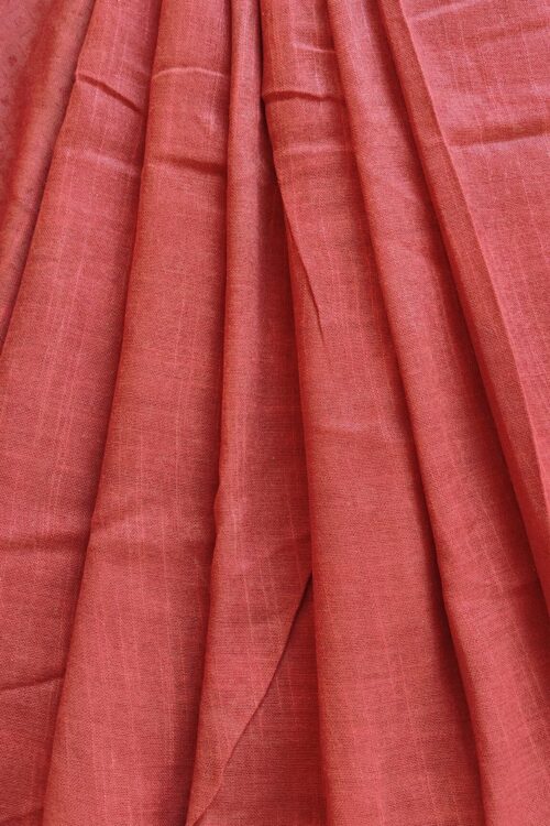 PEONY COTTON LINEN SAREE